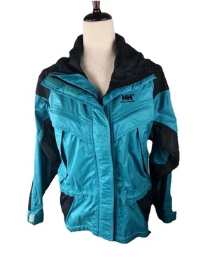 Chaqueta de esquí snowboard Helly Hansen impermeable para mujer XS verde azulado ajustada Helly DEFECTUOSA Foto 1 de 4