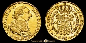 Carlos III. 2 Escudos. (6,74 g.). Madrid. 1788. M. AC-1578. EBC. - Imagen 1 de 3