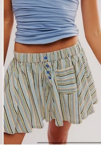 Free People Summerhouse Micro Skirt Small New - Picture 1 of 2