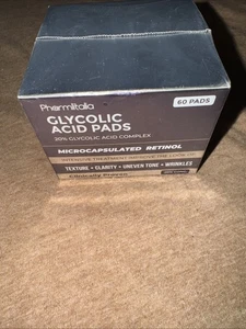 PharmItalia Tamponi 20% Acido Glicolico con Retinolo e Niacinamide - 60 Conteggi Scad. 2027 - Foto 1 di 2