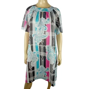 TRINITY FAIR of Sydney vintage ladies size 18 dress house mu mu loose fit shift - Bild 1 von 7