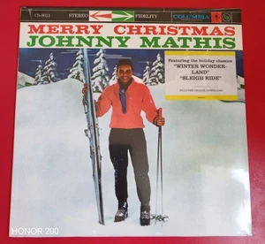 Johnny Mathis Merry Christmas  -   VINYL LP - NEW SEALED (Pop)  - Picture 1 of 3