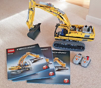 LEGO TECHNIC: Excavadora Motorizada 8043 - Retirada y rara Foto 1 de 4