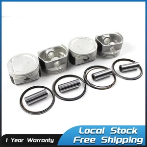 G4KC 2.4L Engine Pistons & Rings Kit 23410-25200 23410-25201 For Hyundai KIA - Picture 1 of 6