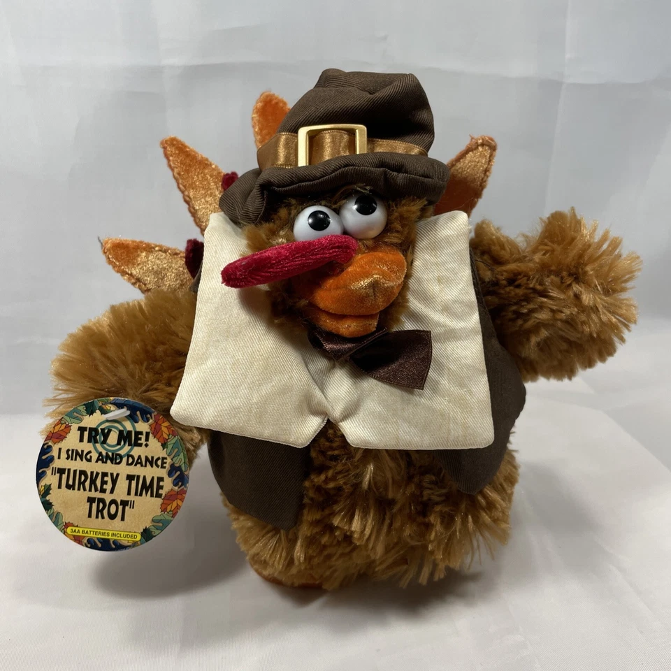 Dan Dee Dancing Singing Plush / Stuffed Thanksgiving Turkey - China