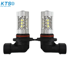 Fog Lights 6000K White 80W LED Bulb H10 9145 For Chevrolet Silverado 03 - 06 - Picture 1 of 6