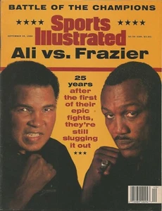 BOXING CHAMPIONS MUHAMMAD ALI JOE FRAZIER 1996 SPORTS ILLUSTRATED NO LABEL  - Picture 1 of 1