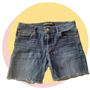 EXPRESS Jean shorts Size 4R Blue - Picture 1 of 1