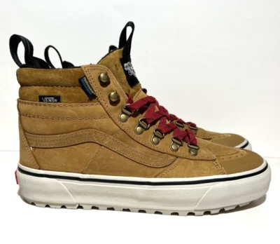 VANS Sk8-Hi MTE-2 Mujer Talla 9 Parte Superior Alta Marrón Tostado Gamuza Bota Tenis Foto 1 de 4