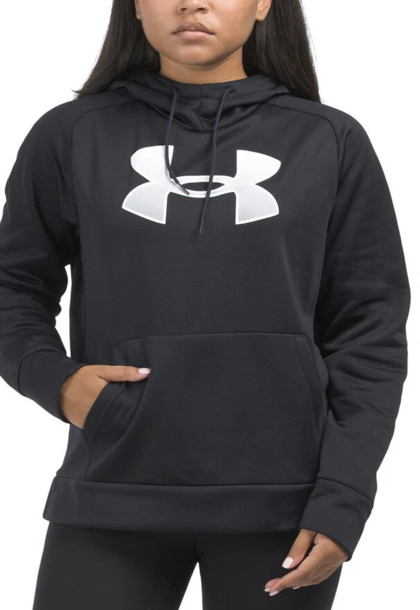 Nueva sudadera con capucha polar Armour para mujer🌿 negra talla M Foto 1 de 3