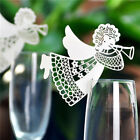 50Pcs Name Place Cards For Wedding Party Table Wine Glass Decoration Lot_$9
