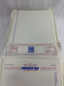 Foam Padded Mailing Envelopes Lot Of 5 Xpander Pack 14 X 19 Reusable Mailers - Picture 1 of 7
