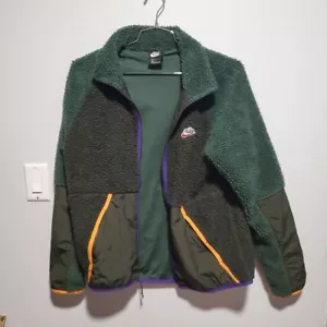 Nike Heritage Sherpa Jacke Reißverschluss Large Herren - Bild 1 von 11