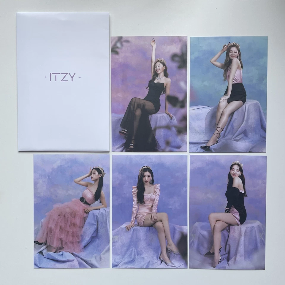 Itzy Checkmate Sneakers Official Pre Order Postcard Set #1 - Image 1 of 1