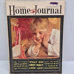 Australian Home Journal 60s VTG Magazine with Paper Sewing Pattern December 1965 - Picture 1 of 4
