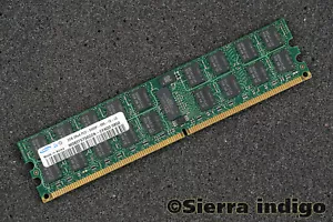 Samsung M393T5750GZA-CE6Q0 PC2-5300P-555-12-L0 2GB Server Memory RAM - Picture 1 of 1