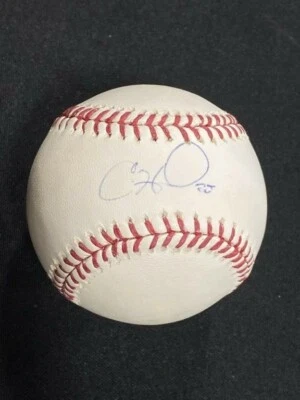 Cole Hamels Philadelphia Phillies Signed Autographed ROMLB Baseball MLB COA - Image 1 of 4