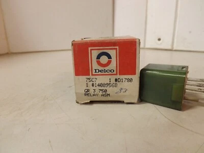 Relé obturador automático Delco #D1780, # 14089568 nuevo de stock Foto 1 de 4