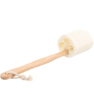Spugna A Stick Clean Loofah Spazzola Doccia Esfoliante Spazzole Bagno Accessori - Foto 1 di 12