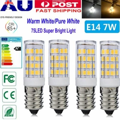 75pcs LED E14 Led Bulb Salt Lamp Globes 2835SMD Led Globes LED Light Spot Lights - image 1 of 4