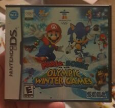 Mario & Sonic at the Olympic Winter Games (Nintendo DS) CIB Complete