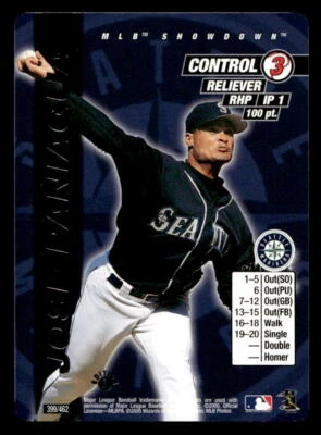 2000 MLB Showdown 1st Edition #399 Jose Paniagua - Image 1 of 2