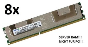 8x 16GB 128GB ECC REG DDR3 RAM 1066 MHz PC3-8500R f HP ProLiant ML330 SL160s G6