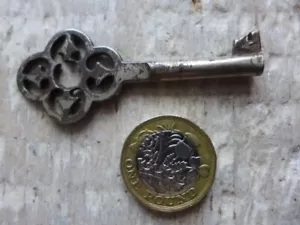 Vintage Decorative Metal Cabinet Key  Collector Home Key Lock Replacement SC-10 - Picture 1 of 7