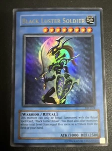 Yu-Gi-Oh! TCG Black Luster Soldier Holo Card SYE-024 1996 - Picture 1 of 24