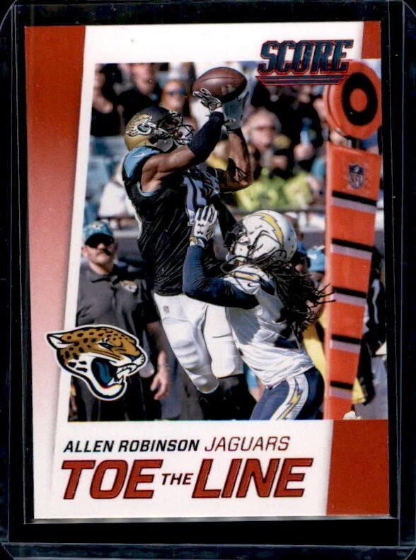 2016 Score - Toe the Line - Red #11 - Allen Robinson - Image 1 of 1