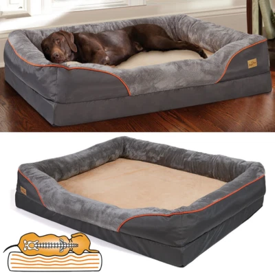 BingoPaw ® orthopedic dog bed soft dog sofa dog couch washable non-slip - Image 1 of 4