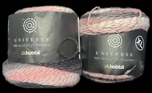 (Lot of 2) Hobbii Universe Yarn and Universe XL Yarn, #35 Jupiter - Picture 1 of 10