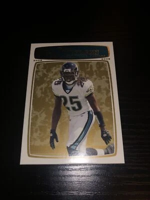2008 Topps Rookie Progression Gold Jaguars Football Card #49 Reggie Nelson /199 - Image 1 of 2
