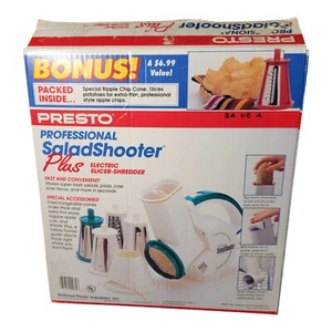 Presto Professional Saladshooter Plus 02972 REPLACEMENT PARTS Vintage 1994 - Picture 1 of 46