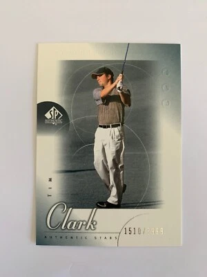 2001 SP Authentic #80 Tim Clark AS RC 1510/2999 - Image 1 of 2