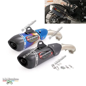 Juego de escape de tubo de escape de moto modificado para Duke 125 390 RC390 Vitpilen 401 - Imagen 1 de 13
