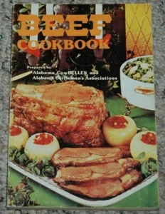 Vintage 1975 BEEF Cookbook by Alabama CowBELLES & Cattlemen's Associations - Picture 1 of 7
