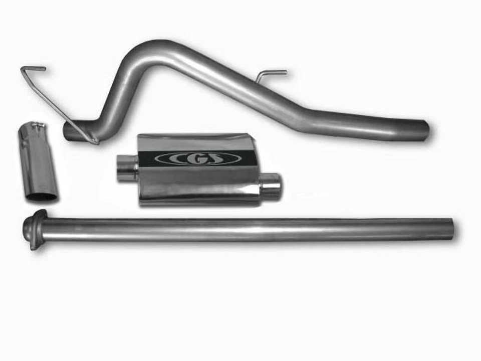 Escape trasero gato aluminio suave CGS 60075 para Ford F150 CC5.5/EC6.5 5.0/6.2 11-13 Foto 1 de 4