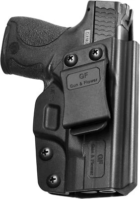GUN & FLOWER IWB Polymer Concealed Carry Holster for M&P Shield .40 3.1''|M&P Shield 9mm
