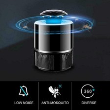 Lampada Anti Zanzara Insetti Volanti Killer Repellente LED Ammazza Zanzare USB