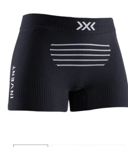 X-Bionic Invent 4.0 Light Women's Shorts Boxer, Opal Black Size Uk Small - Picture 1 of 4