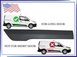 For 2014-2023 Ford Transit Connect Right Side Sliding Door-Body Trim Molding RH - Picture 1 of 8