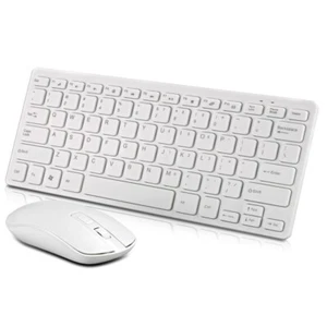 Kabellose Tastatur und Maus Set Wireless Keyboard mit Drahtlose Funkmaus - Bild 1 von 6