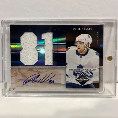 Phil Kessel 2010 Panini Limited 10-11 Autographed 22/49 - Image 1 of 2