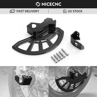Protector de disco de freno delantero protección para Suzuki DRZ400SM 2005-2024 NICECNC Foto 1 de 4
