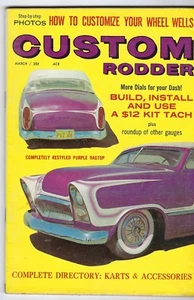 MÄRZ 1960 CUSTOM RODDER LITTLE MAGAZINE HOT CUSTOM RAT - Bild 1 von 2