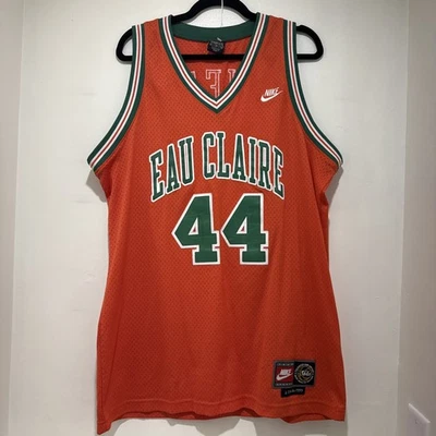 Camiseta deportiva de baloncesto vintage Nike 1999 Jermaine O'Neal Eau Claire HS adulto grande  Foto 1 de 4