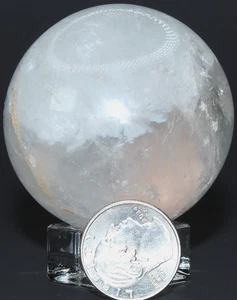 Esfera de cuarzo brasileño AAA / 2,30" (58,42 mm) / 9,70 oz 274,99 gr) 3568 - Imagen 1 de 18
