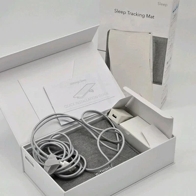 Коврик для отслеживания сна Withings серый (модель WSM02-All-US) монитор сна Wi-Fi б/у в отличном состоянии - Изображение 1 из 4