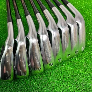 Lefty Mizuno JPX800 Iron Set 8pcs 5-Pw,Gw,Sw Flex R Regular MI-100 - Picture 1 of 9